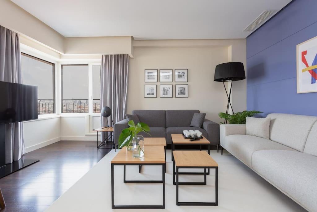 Ferienwohnung Impresionante Apartamento En Edificio De Lujo Selton Plaza Espana Madrid Exterior foto