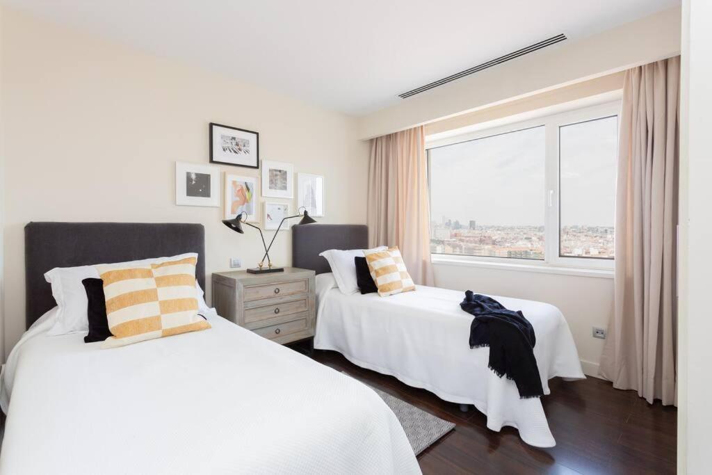 Ferienwohnung Impresionante Apartamento En Edificio De Lujo Selton Plaza Espana Madrid Exterior foto