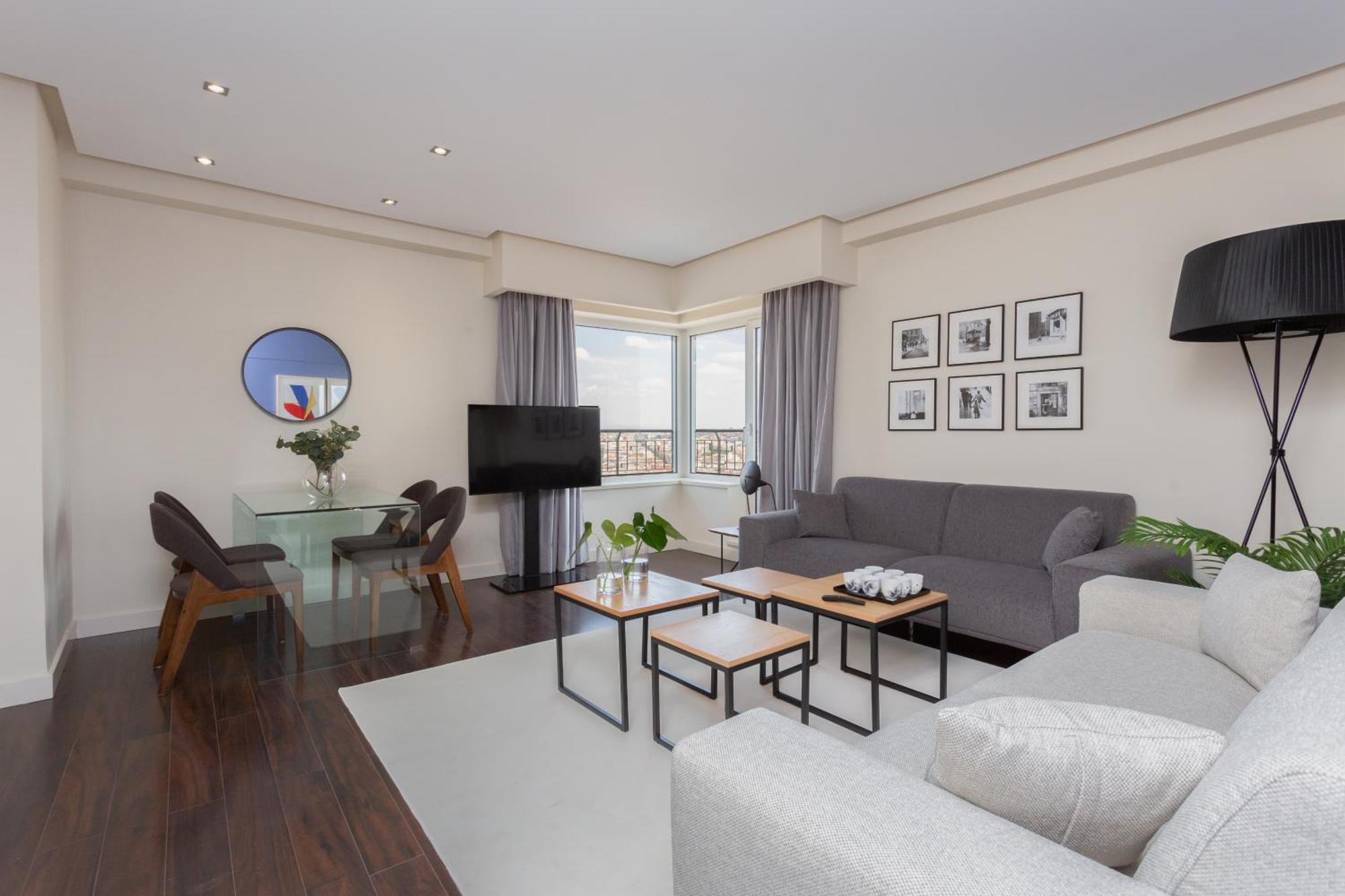 Ferienwohnung Impresionante Apartamento En Edificio De Lujo Selton Plaza Espana Madrid Exterior foto